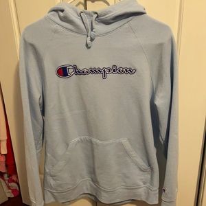 Blue champion sweatshirt